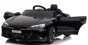 Vienvietīgs bērnu elektromobilis Audi E-TRong GT RS, melns cena un informācija | Bērnu elektroauto | 220.lv
