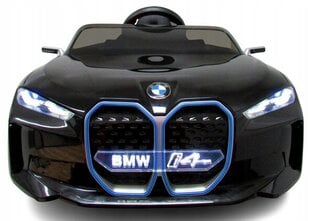 Электромобиль BMW i4, черный цена и информация | Электромобили для детей | 220.lv