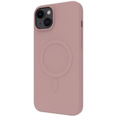 Apple iPhone 15 Plus MagSafe Soft Touch Cover By Muvit Chalk Pink цена и информация | Чехлы для телефонов | 220.lv