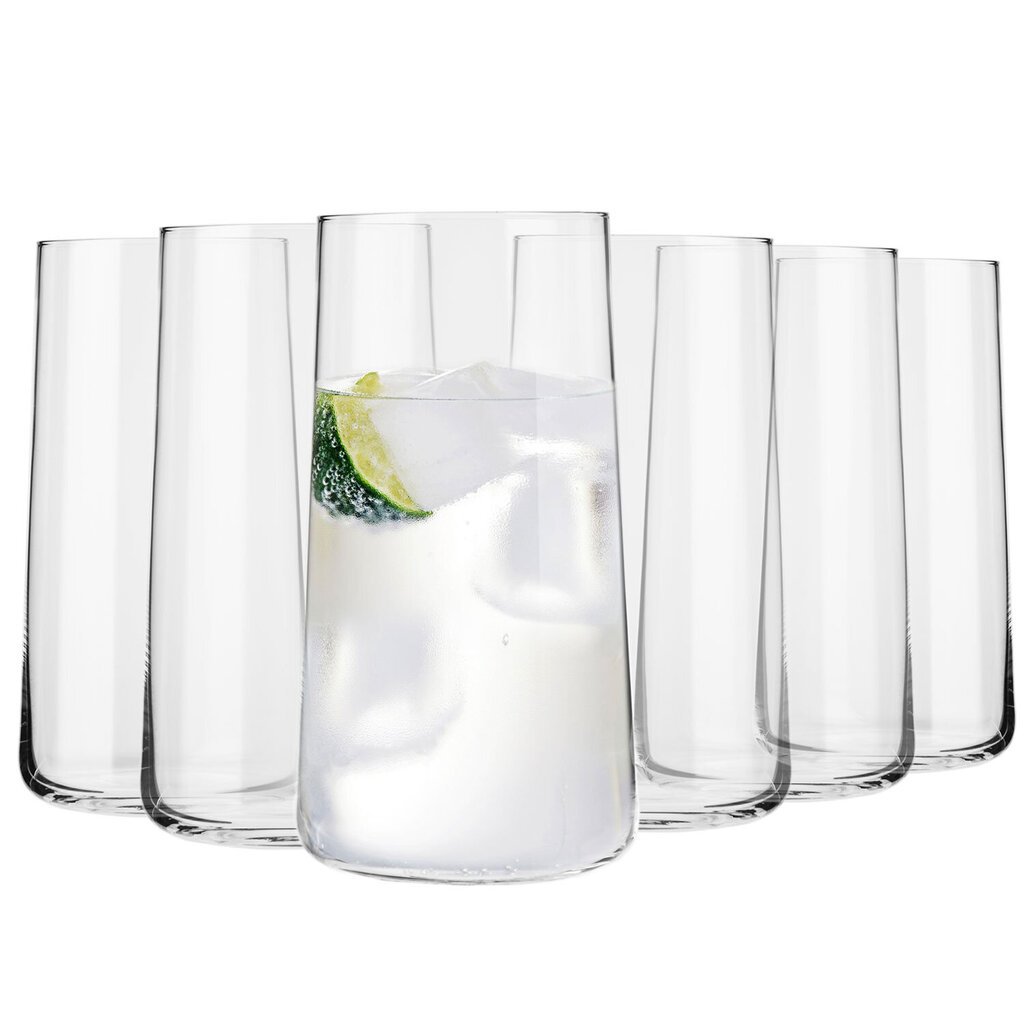 Krosno stikla glāzes, 540 ml, 6 gab cena un informācija | Glāzes, krūzes, karafes | 220.lv