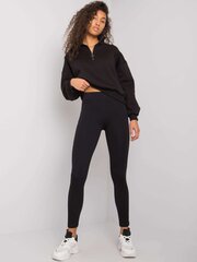 черные леггинсы с надписями cavendish rue paris цена и информация | Спортивная одежда для женщин | 220.lv