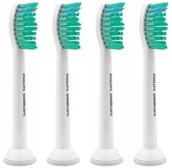 Насадки для зубных щеток Philips оригинальные 4 шт. цена и информация | Насадки для электрических зубных щеток | 220.lv
