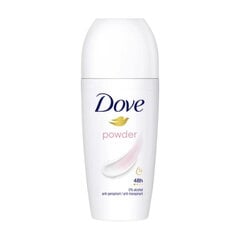 Rullīša dezodoranti sievietēm Dove Powder, 50 ml cena un informācija | Dezodoranti | 220.lv