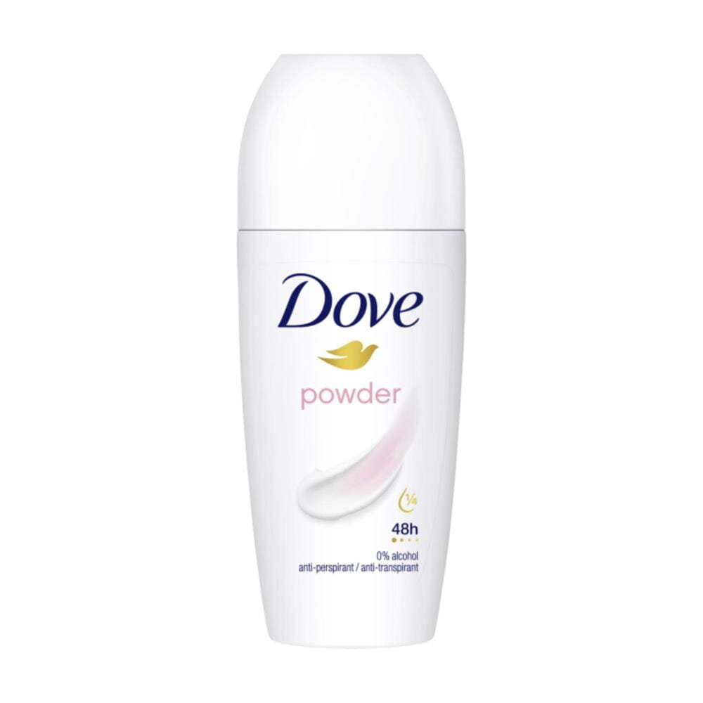 Rullīša dezodoranti sievietēm Dove Powder, 50 ml цена и информация | Dezodoranti | 220.lv