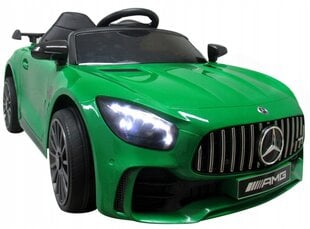 Электромобиль Mercedes GTR-Sg, зеленый цена и информация | Электромобили для детей | 220.lv