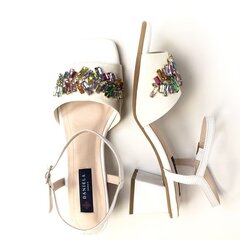 Роскошные босоножки для женщин Daniela Shoes, белые цена и информация | Женские босоножки | 220.lv