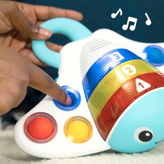 Muzikālā sensorā rotaļlieta Baby Einstein Pop & Explore Stingray cena un informācija | Rotaļlietas zīdaiņiem | 220.lv