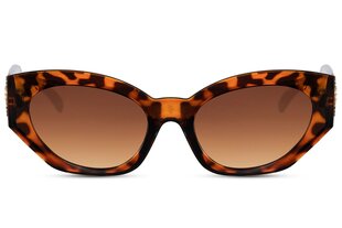 Солнцезащитные очки для женщин Marqel L8012 Amber цена и информация | ЧЕРНЫЕ ЖЕНСКИЕ ПОЛЯРИЗАЦИОННЫЕ ОЧКИ Puss EYES UV400 | 220.lv