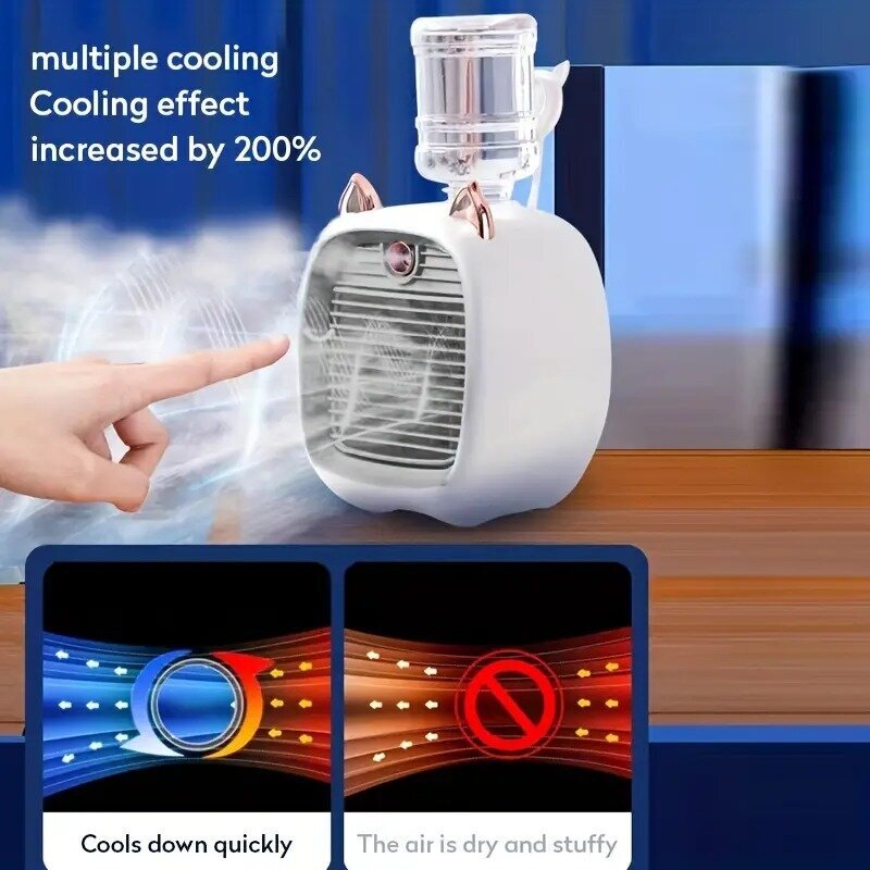 Tech Zone mini gaisa ventilators, 4V-12V цена и информация | Ventilatori | 220.lv