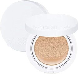 Kompaktais pūderis Missha Magic Cushion Cover Noturīgs 23, 15 g cena un informācija | Grima bāzes, tonālie krēmi, pūderi | 220.lv