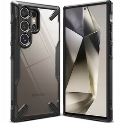 Samsung Galaxy S21 Plus - чехол для телефона Ringke Fusion X - Camo Black цена и информация | Чехлы для телефонов | 220.lv