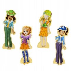Magnētiskās puzles lelles cena un informācija | Rotaļlietas meitenēm | 220.lv
