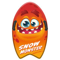 Sniega paliktnis Sportme Snow Surfer Monster 80, oranžs cena un informācija | Ragavas | 220.lv