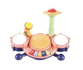 Детская барабанная установка 5 в 1, HOMCENT цена и информация | Развивающие игрушки | 220.lv