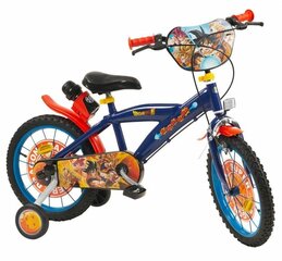 Bērnu velosipēds Toimsa 16", zils cena un informācija | Velosipēdi | 220.lv