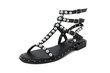 Sandales sievietēm Fashion Attitude FAM9551, melnas cena un informācija | Sieviešu sandales | 220.lv
