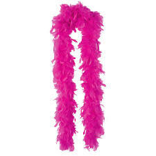 Boa rozā fluo 180, cm цена и информация | Karnevāla kostīmi, maskas un parūkas | 220.lv
