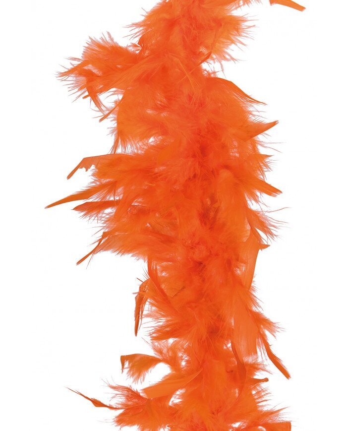Boa oranža fluo, 180 cm цена и информация | Karnevāla kostīmi, maskas un parūkas | 220.lv