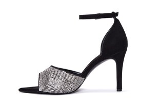 Sandales sievietēm Fashion Attitude FABSS2Y0269, melnas cena un informācija | Sieviešu sandales | 220.lv
