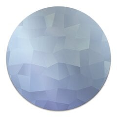 Apaļš aizsargājošs grīdas paklājs Decormat, Abstrakcijas zils, 100 cm cena un informācija | Biroja krēsli | 220.lv