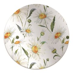 Apaļš aizsargājošs grīdas paklājs Decormat, Camomile lauks, 100 cm цена и информация | Офисные кресла | 220.lv