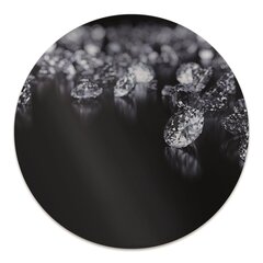 Apaļš aizsargājošs grīdas paklājs Decormat, Dimanti, 100 cm cena un informācija | Biroja krēsli | 220.lv