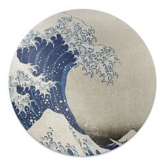 Apaļš aizsargājošs grīdas paklājs Decormat, Japāņu māksla, 100 cm цена и информация | Офисные кресла | 220.lv