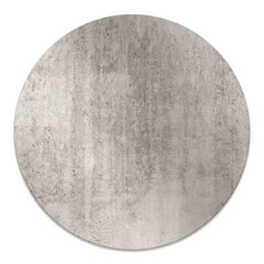 Apaļš aizsargājošs grīdas paklājs Decormat, Pelēks betons, 100 cm cena un informācija | Biroja krēsli | 220.lv