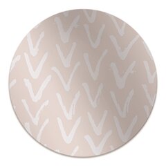 Apaļš aizsargājošs grīdas paklājs Decormat, V spilgti rozā, 100 cm cena un informācija | Biroja krēsli | 220.lv