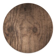 Apaļš aizsargājošs grīdas paklājs Decormat, Vecs koks, 100 cm cena un informācija | Biroja krēsli | 220.lv