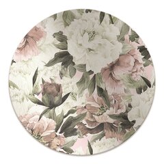 Apaļš aizsargājošs grīdas paklājs Decormat, Vintage rožu pušķis, 100 cm цена и информация | Офисные кресла | 220.lv