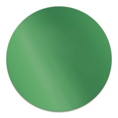 Apaļš aizsargājošs grīdas paklājs Decormat, Zālaina zaļā krāsa, 100 cm cena un informācija | Biroja krēsli | 220.lv