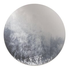Apaļš aizsargājošs grīdas paklājs Decormat, Ziemas koks, 100 cm цена и информация | Офисные кресла | 220.lv