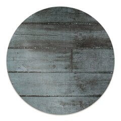 Apaļš aizsargājošs grīdas paklājs Decormat, Zili dēļi, 100 cm cena un informācija | Biroja krēsli | 220.lv