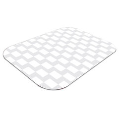 Aizsargājošs grīdas paklājs Decormat, 3D kvadrātu modelis, 140x, 100 cm cena un informācija | Biroja krēsli | 220.lv