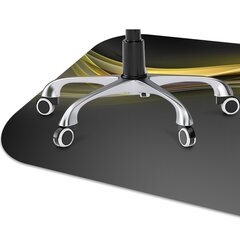 Aizsargājošs grīdas paklājs Decormat, Abstrakcija dzeltena, 100x70 cm cena un informācija | Biroja krēsli | 220.lv