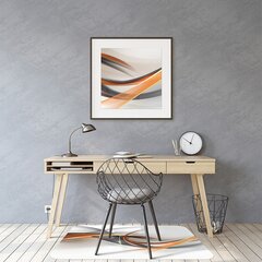 Aizsargājošs grīdas paklājs Decormat, Abstrakta lente, 140x, 100 cm cena un informācija | Biroja krēsli | 220.lv