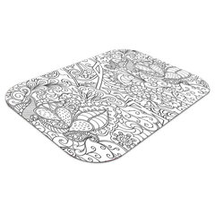 Aizsargājošs grīdas paklājs Decormat, Abstrakts modelis, 140x, 100 cm cena un informācija | Biroja krēsli | 220.lv