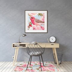 Aizsargājošs grīdas paklājs Decormat, Angļu rozes, 100x70 cm cena un informācija | Biroja krēsli | 220.lv