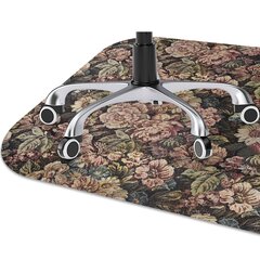 Aizsargājošs grīdas paklājs Decormat, Austi ziedi, 140x, 100 cm цена и информация | Офисные кресла | 220.lv