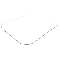 Aizsargājošs grīdas paklājs Decormat, Baltā krāsā, 100x70 cm cena un informācija | Biroja krēsli | 220.lv