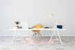 Aizsargājošs grīdas paklājs Decormat, Baltas rozes, 120x90 cm cena un informācija | Biroja krēsli | 220.lv