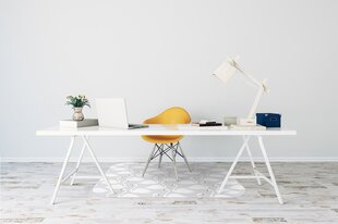 Aizsargājošs grīdas paklājs Decormat, Balti gulbji, 140x, 100 cm cena un informācija | Biroja krēsli | 220.lv