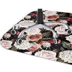 Aizsargājošs grīdas paklājs Decormat, Baroka ziedi, 100x70 cm цена и информация | Офисные кресла | 220.lv