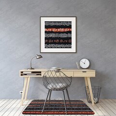 Aizsargājošs grīdas paklājs Decormat, Cilts raksts, 140x, 100 cm cena un informācija | Biroja krēsli | 220.lv
