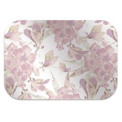 Aizsargājošs grīdas paklājs Decormat, Gaiši rozā hibiska, 100x70 cm cena un informācija | Biroja krēsli | 220.lv