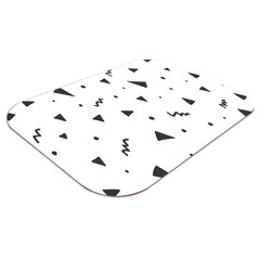 Aizsargājošs grīdas paklājs Decormat, Ģeometriskās formas, 140x, 100 cm цена и информация | Офисные кресла | 220.lv