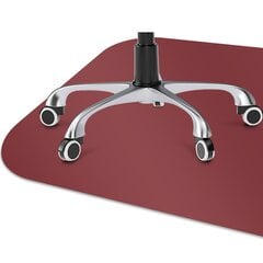 Aizsargājošs grīdas paklājs Decormat, Krāsa purpursarkana sarkana, 120x90 cm cena un informācija | Biroja krēsli | 220.lv