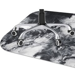 Aizsargājošs grīdas paklājs Decormat, Krāsas traipi, 100x70 cm cena un informācija | Biroja krēsli | 220.lv