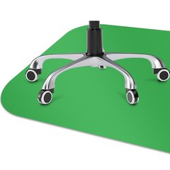 Aizsargājošs grīdas paklājs Decormat, Krāsu gaiši zaļa, 120x90 cm cena un informācija | Biroja krēsli | 220.lv